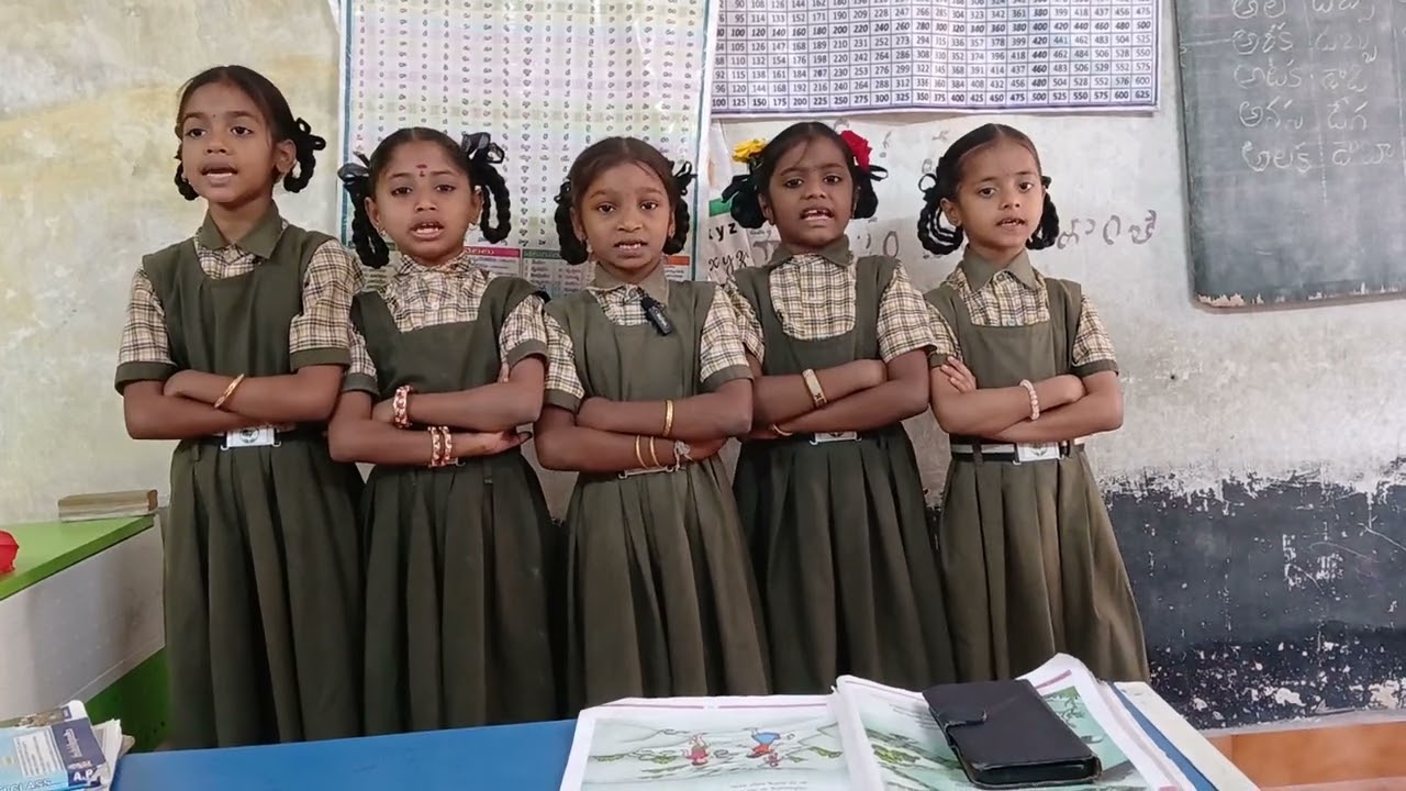 Mpp School prashanti Nagar pendurthi 3rd class students