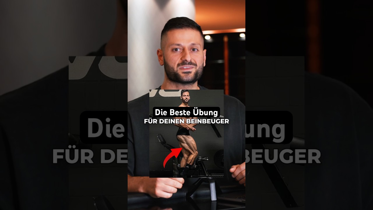 Beste Muskelaufbau &Uuml;bung f&uuml;r den Beinbeuger #muskelaufbau #training #gym