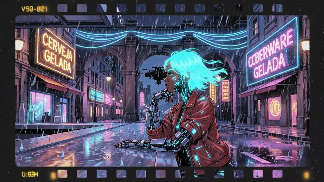 1992 LAPA CHROME RAIN // Synthwave, Cyberpunk, Retrowave, Phonk