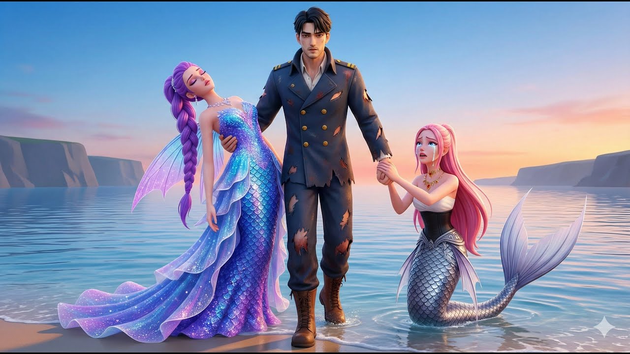 Rescues the Broken Lighthouse with Mermaid Rumi's Pearl by Jinu | Kpop Demon Hunters