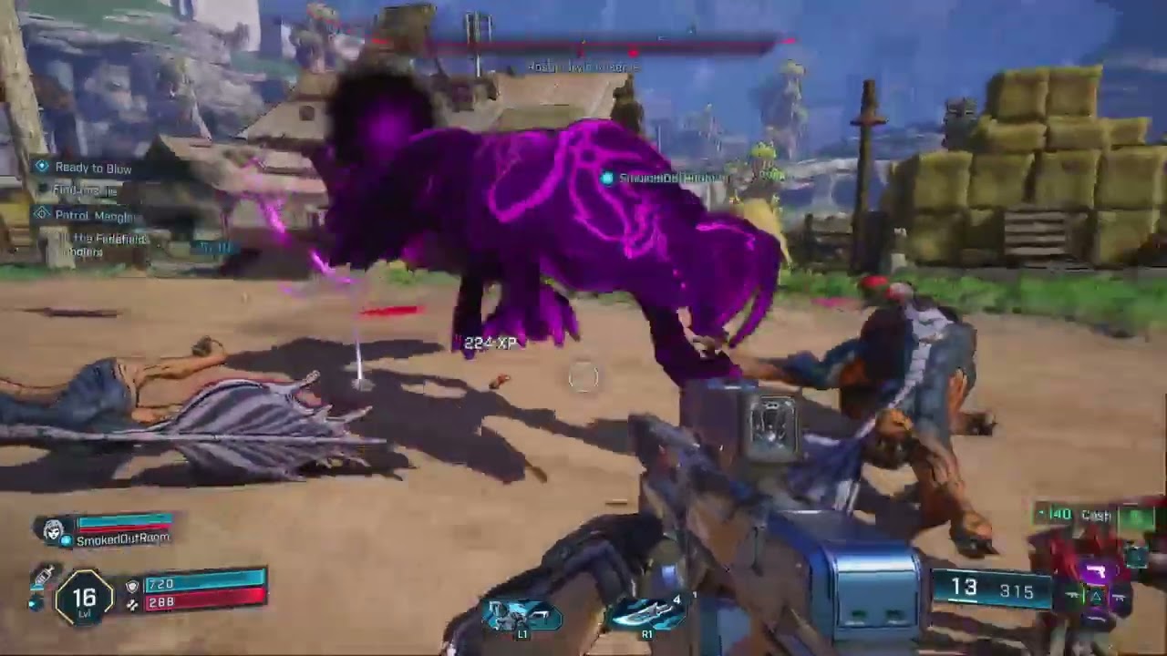 Borderlands 4 Gameplay: Looting wh0r3s... I mean wars (sorry for the bad quality)