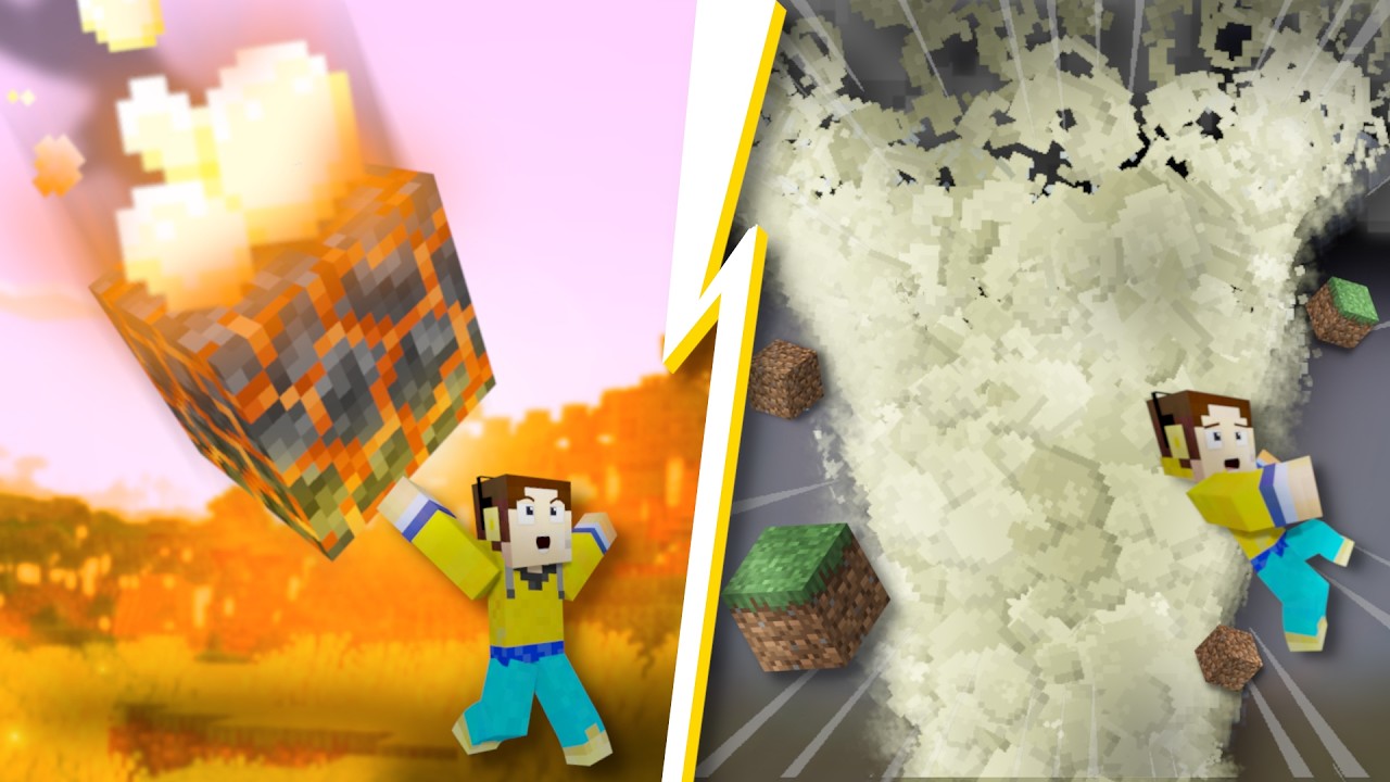 Устройте себе стихийные бедствия в Minecraft!!!