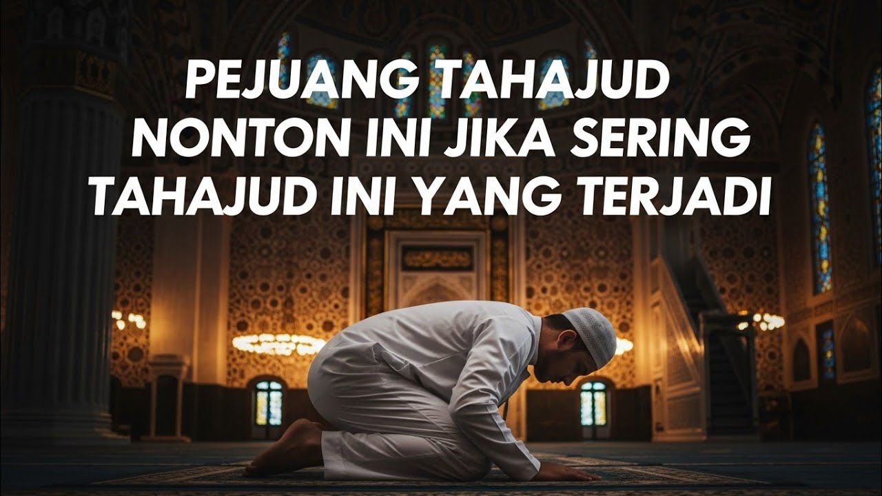 Pejuang tahajud wajib nonton ini, jika anda sering sholat tahajud maka ini yang akan terjadi..?! 