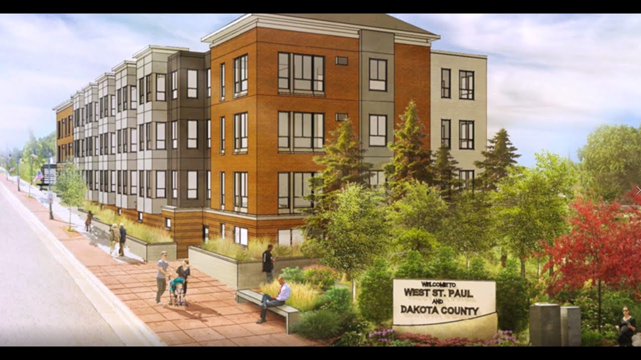 Groundbreaking event for Gateway Place, West St. Paul, Minnesota