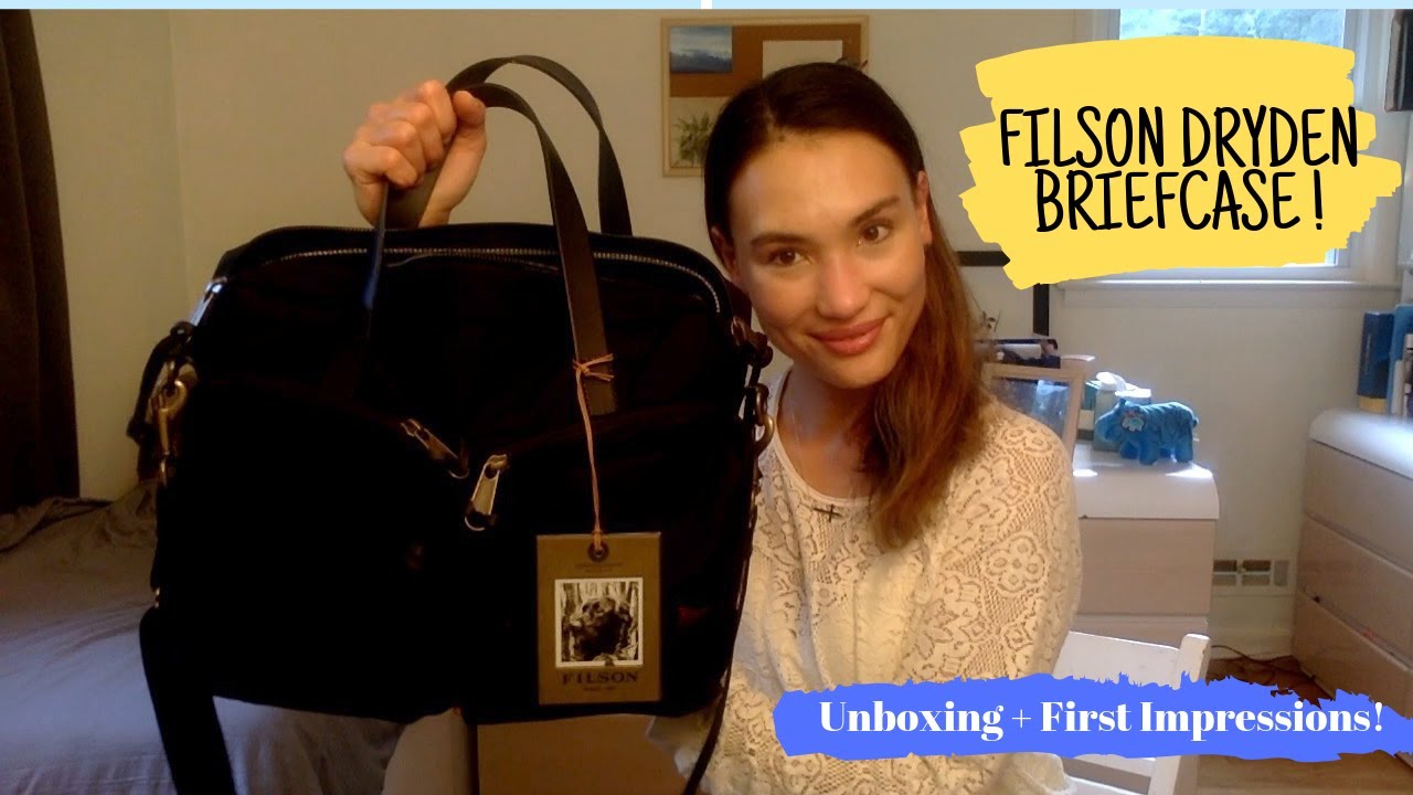 ОБЗОР - Портфель Filson Dryden - Распаковка + Первые впечатления