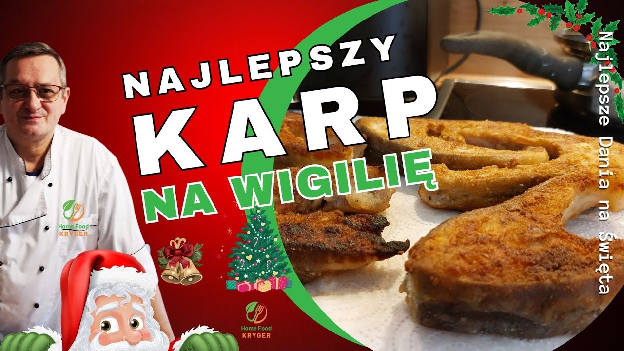 Karp Wigilijny. Jak Przygotować i Smażyć Karpia.Jak Zlikwidować Posmak Mułu z Karpia