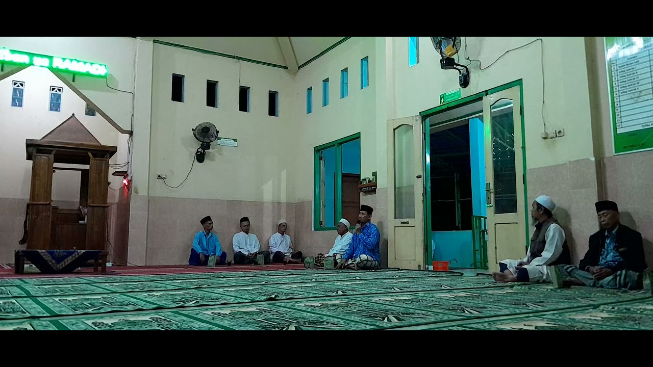 Tahlil by Bapak Kyai H. Muhammad Su wondo di Masjid Al Musdalifah popongan 