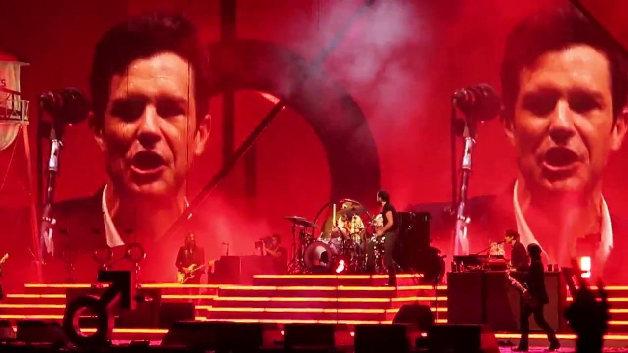 The Killers - For Reasons Unknown with Aelena Gillies as guest drummer