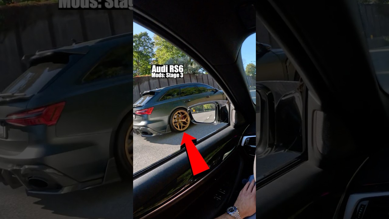 Stage 3 Audi RS6 Vs Big Turbo BMW..