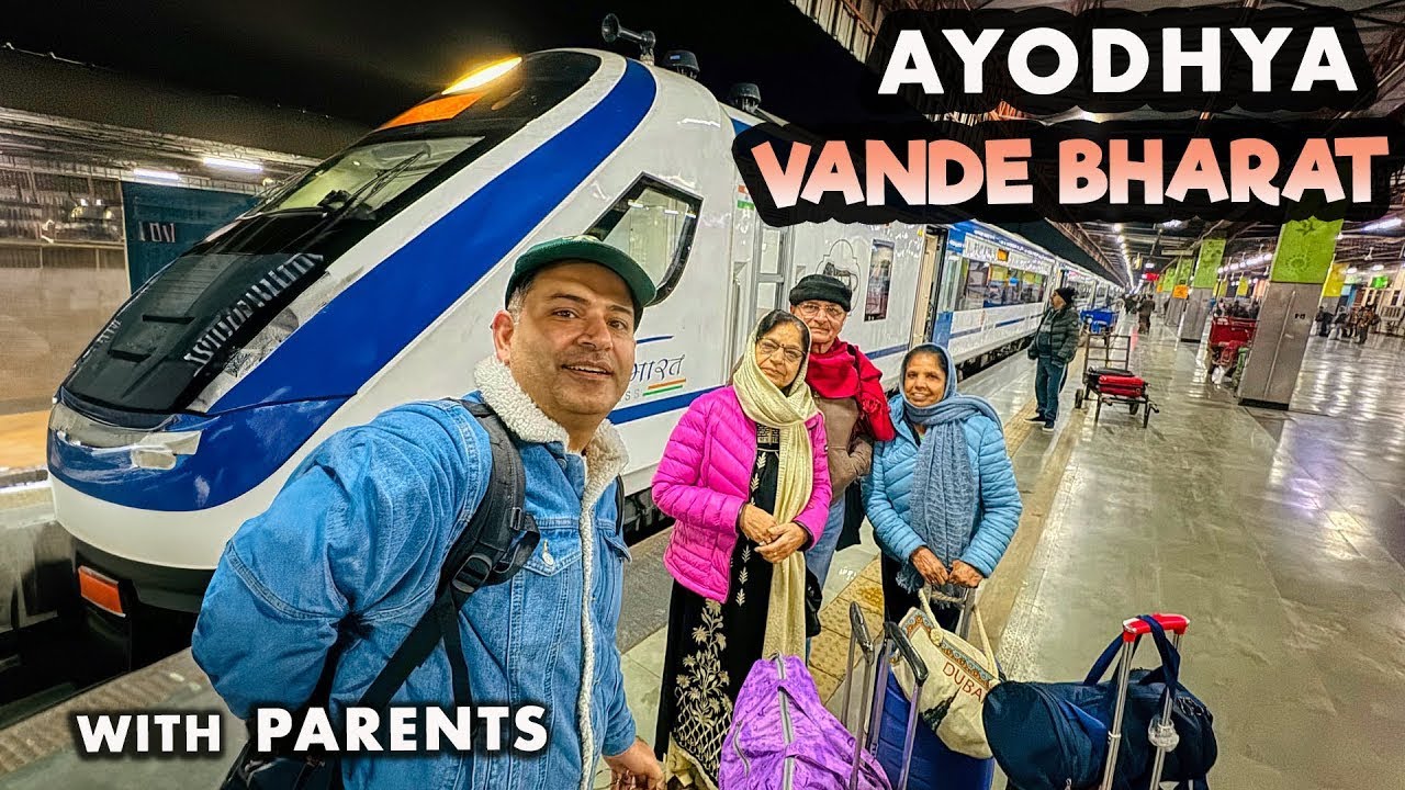 Riding The Vande Bharat Train To Ayodhya - Incredible Experience! ❤️🚄