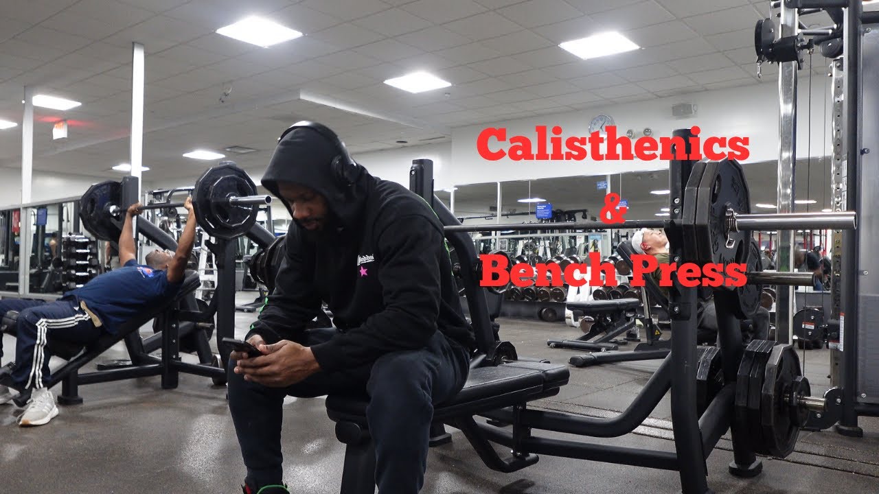 New York Sports Club Gym Workout | Calisthenics & Bench Press Session