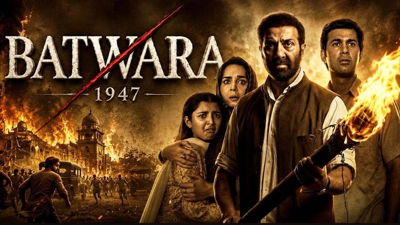 Batwara 1947 (2026) Full Movie Hindi | Sunny Deol New Movie | Partition Drama | 4K HD