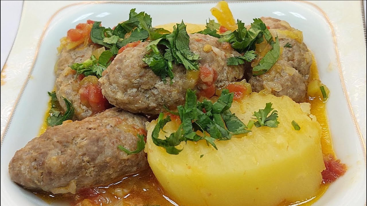 QAZAN KOTLETI.QAZAN KOTLETI RESEPTI.