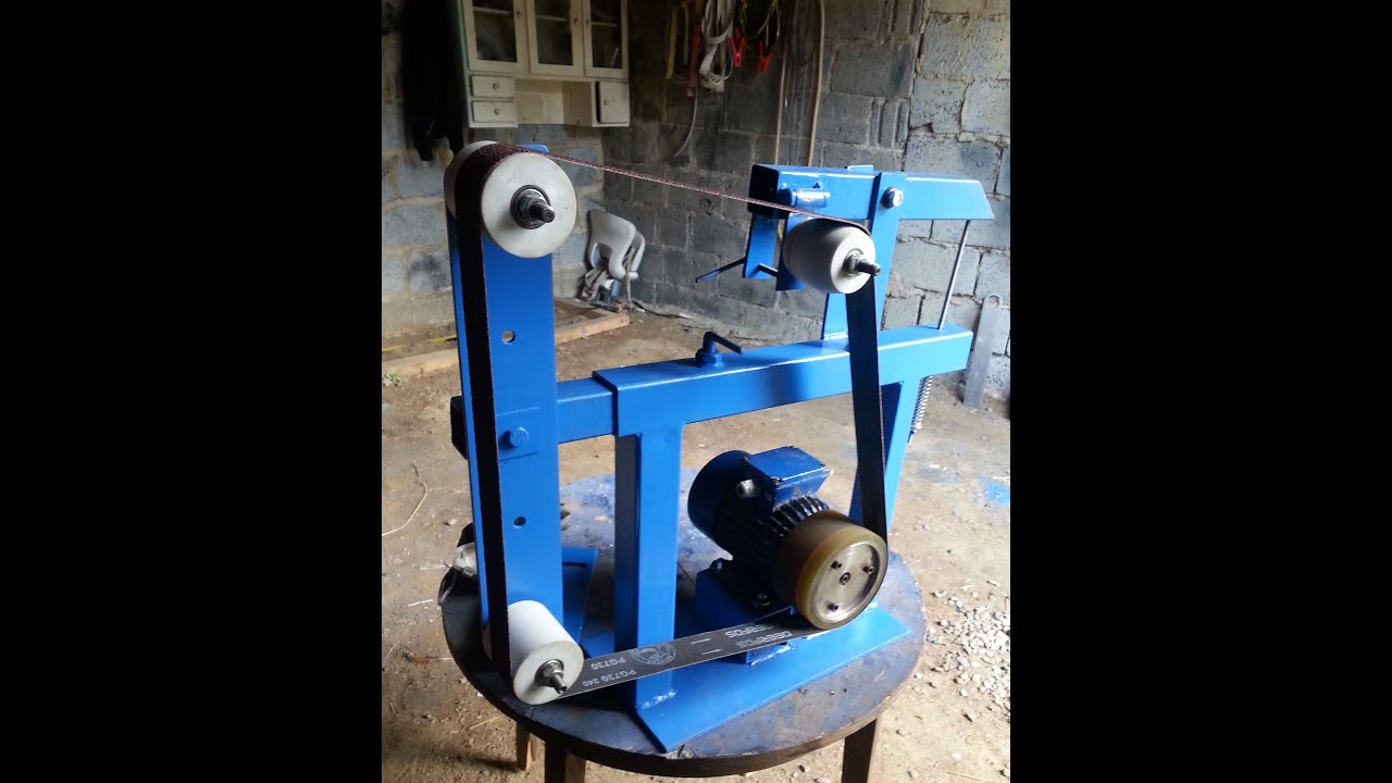 Szlifierka taśmowa KMG / belt sander