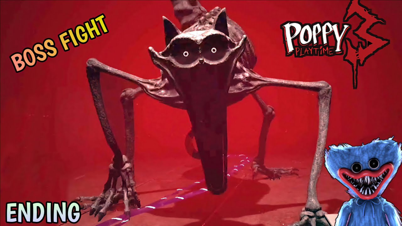 Poppy playtime chapter 3 catnap fight|Ending|On vtg!