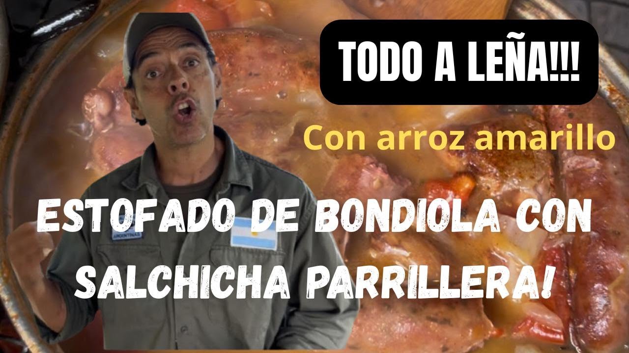 MEJOR Estofado de BONDIOLA y Salchi Parri con Arroz Amarillo