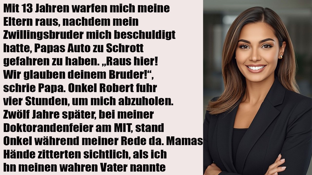 „Meine Schwester nannte mich Familienversager – bis der Aufsatz ihrer Tochter auf meinem