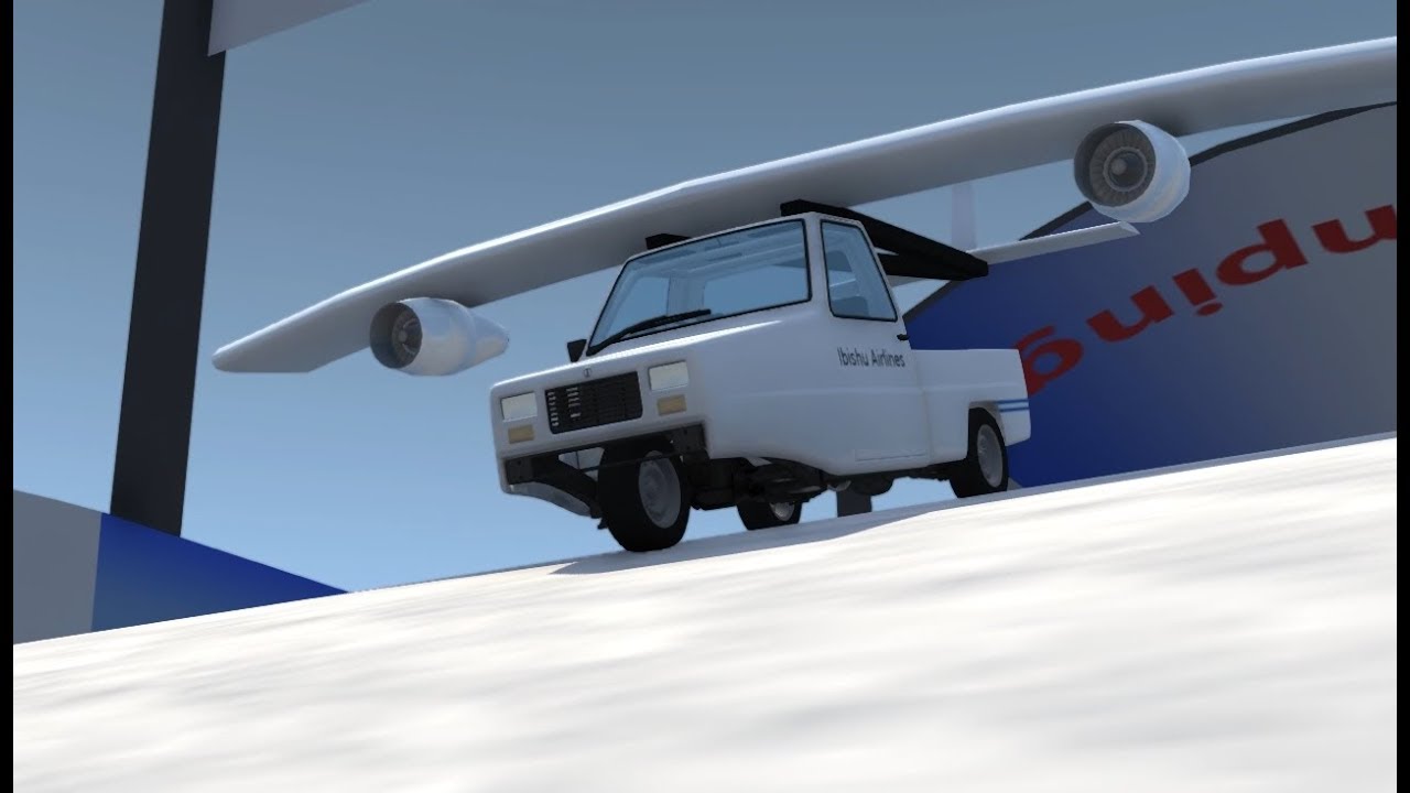 WHICH CAR CAN FLY THE FURTHEST! - BeamNG Drive