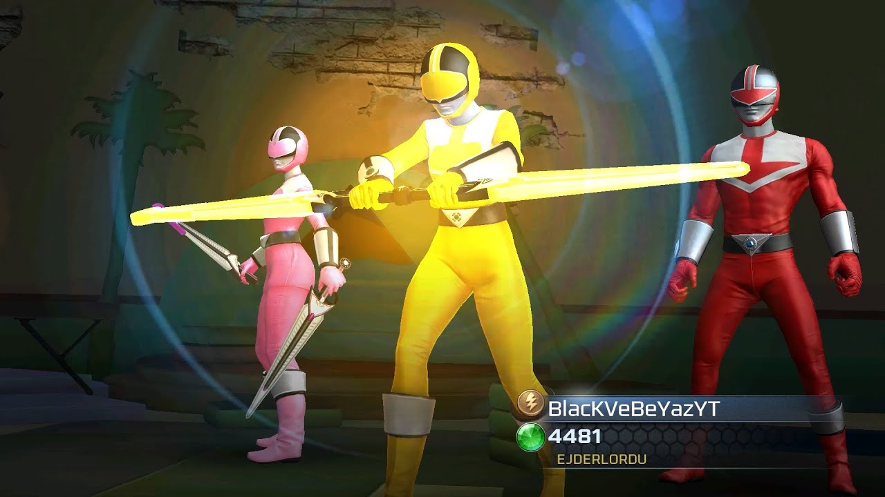 Кэти Уокер Time Force Командный ранг Power Rangers Legacy Wars Геймплей