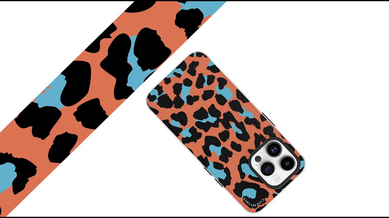 CASEMYARTS Leopard Print iPhone Cases