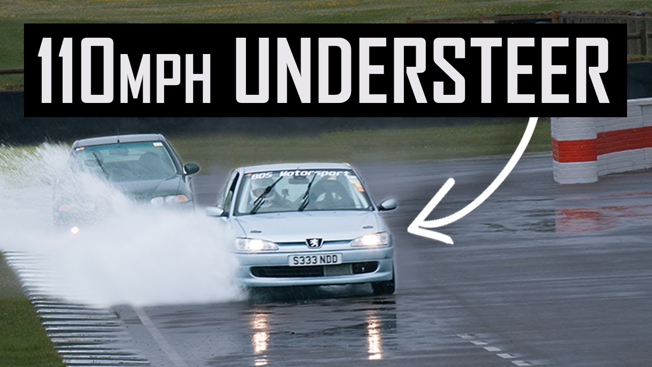 We crashed into a Goodwood sign