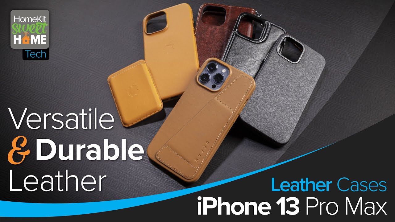 Leather Cases for iPhone 13 Pro Max!