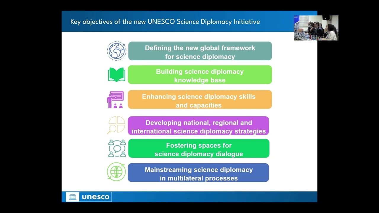 CLAF - MCTI High Level Seminar - Science Diplomacy at UNESCO