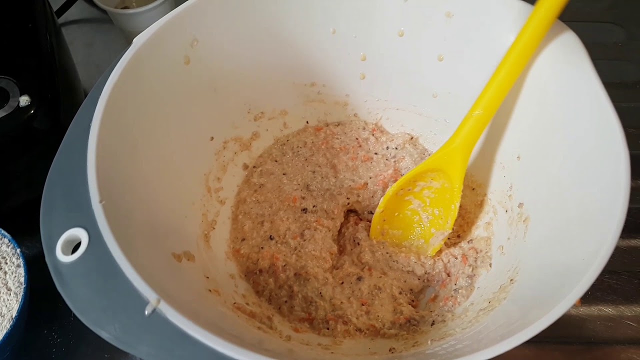 Muffins de pollo para perros