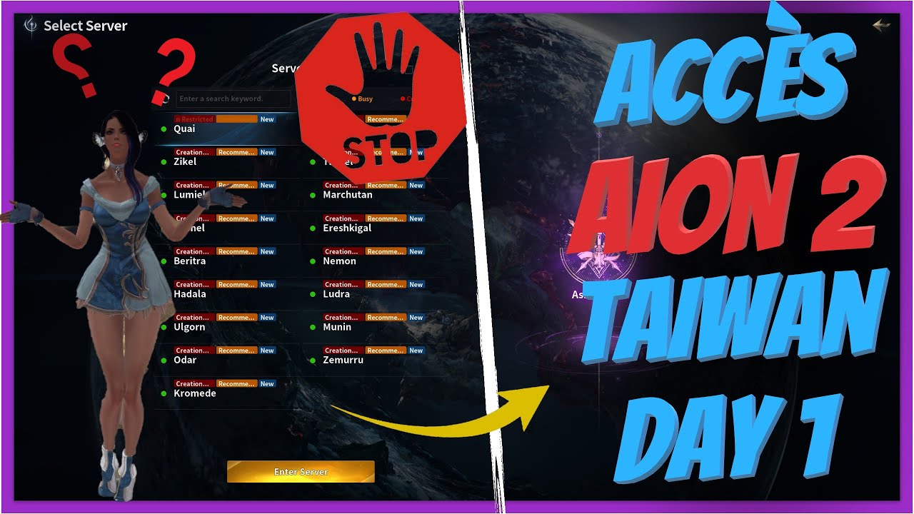 AION 2 - Creat YOUR TAIWAN ACCOUNT