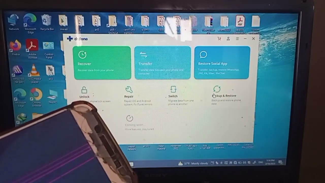 فتح قفل الهاتف مع حفظ البيانات باستخدام برنامج dr.fone
