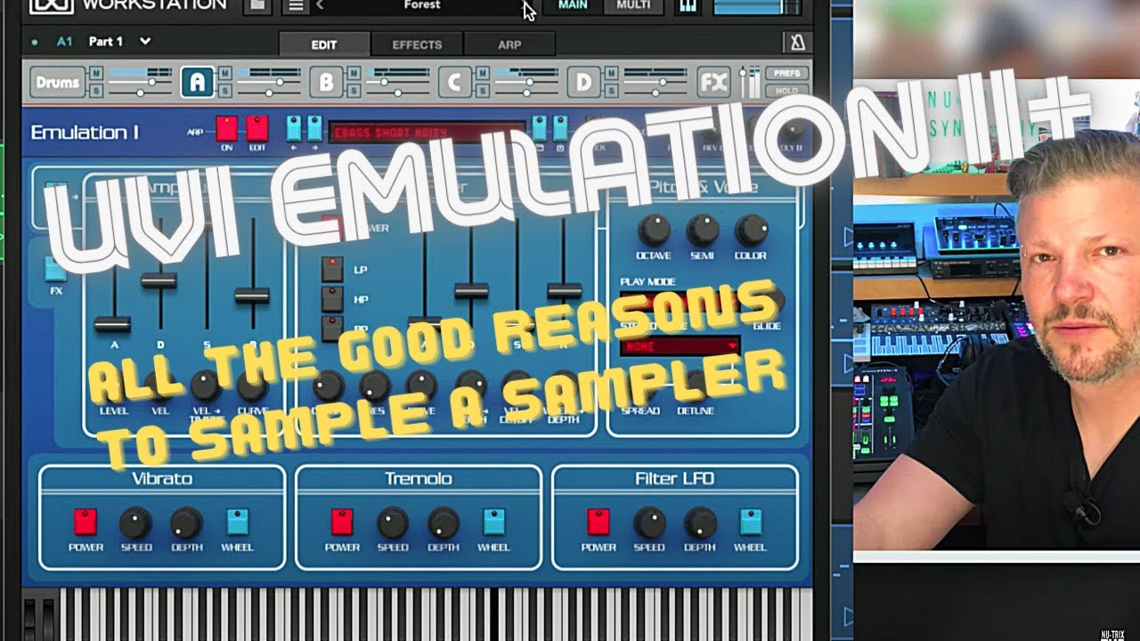 @UVI Emulation II +  Why sample a sampler - plenty of good reasons!