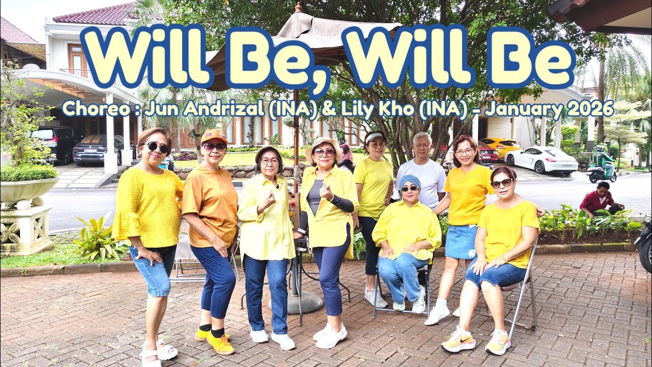 Will Be, Will Be - Line Dance. Demo by Senior TPR💛💛