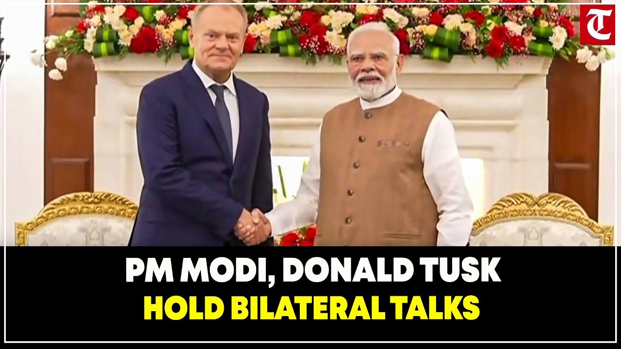 PM Modi, Polish PM Donald Tusk Hold Bilateral Talks in New Delhi to Strengthen India-Poland Ties