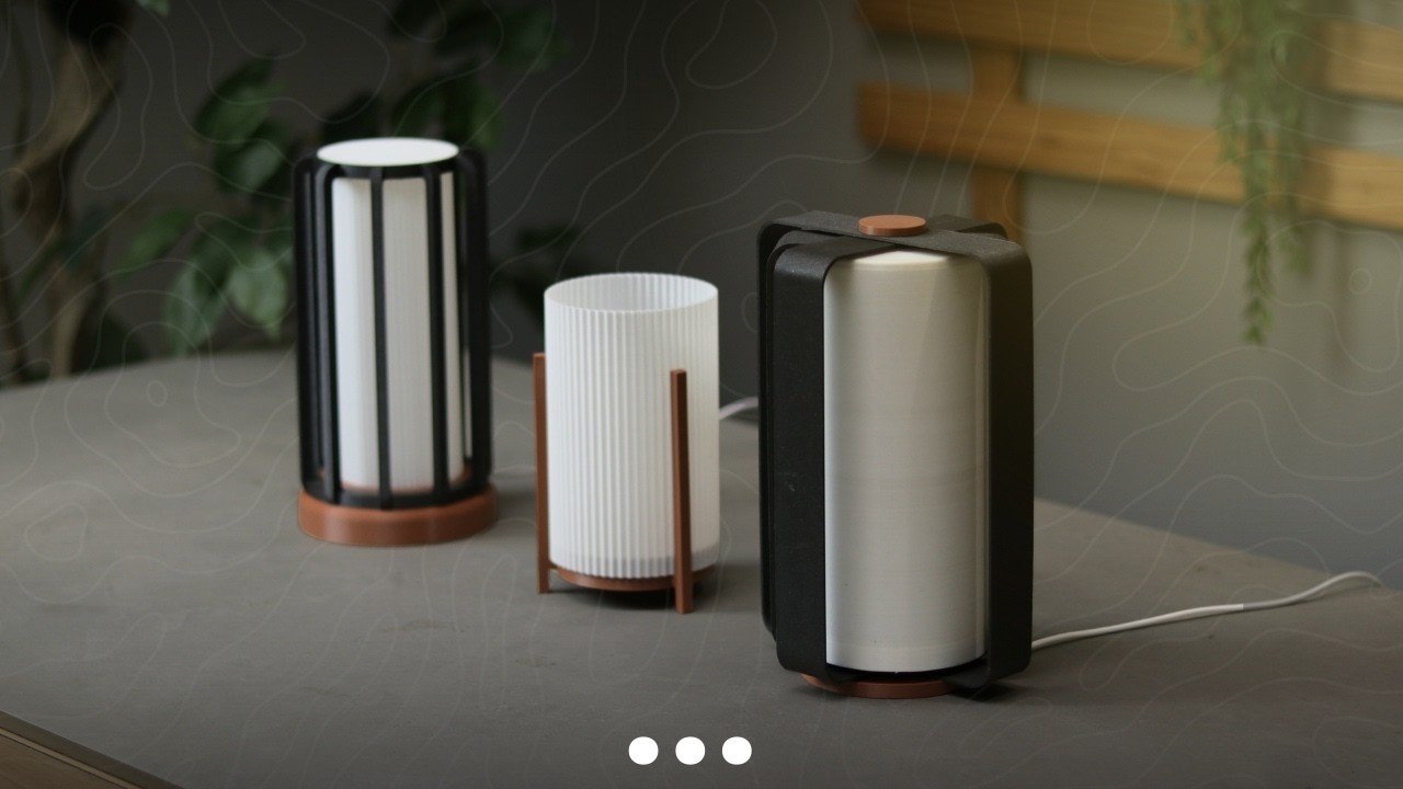 These 3D Printed Lamps Need Only ONE Electronic Part (So Easy!)