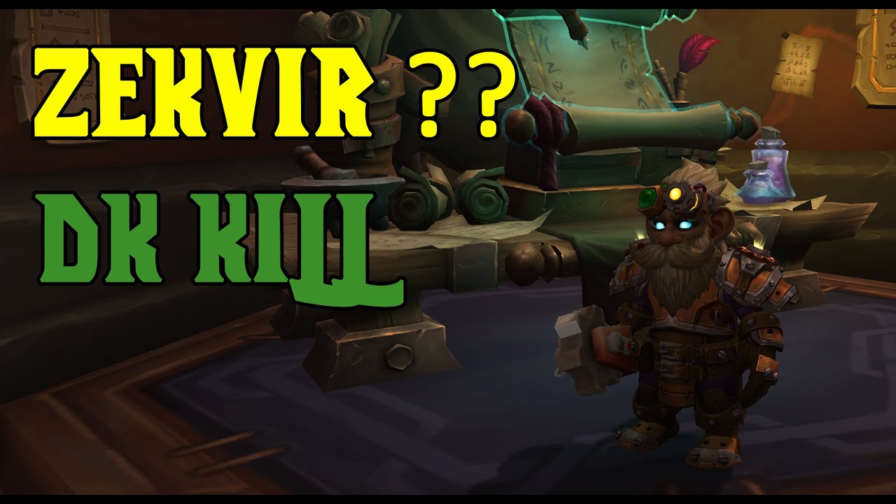 WoW Boss Guide – Zekvir ?? Solo als Unheileilig Todesritter (ilvl 626)