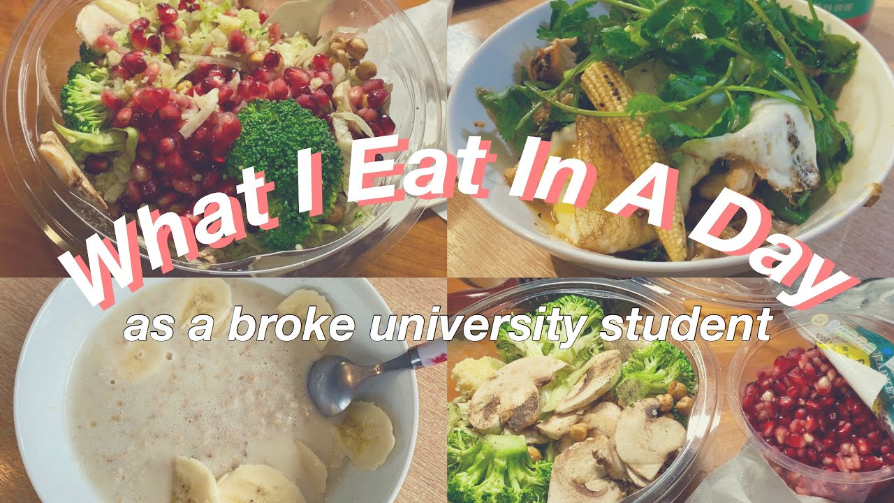 ✨how to stay healthy in university✨