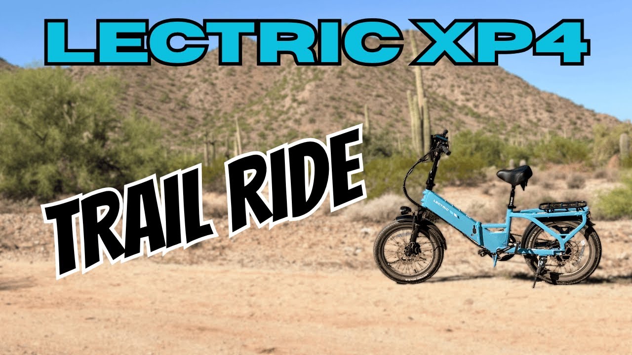 Справится ли Lectric XP 4.0 с пустынными тропами? Реальный внедорожный тест!