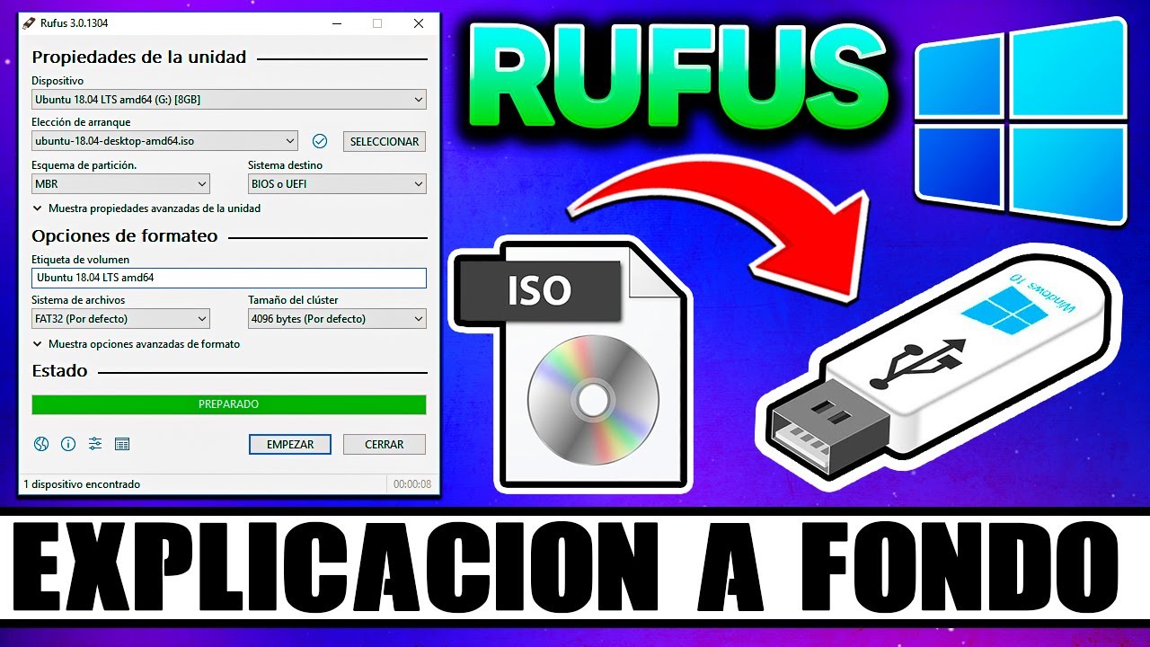 Como Usar Rufus 2025 | Hacer una USB Booteable Windows 10/8/7 y Prevenir Errores ✅