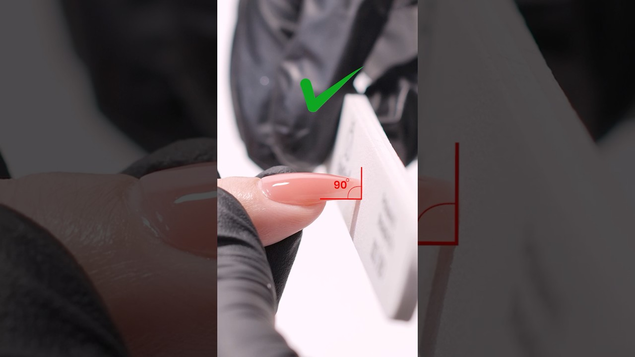 💅How to achieve the perfect medium coffin nail shape?