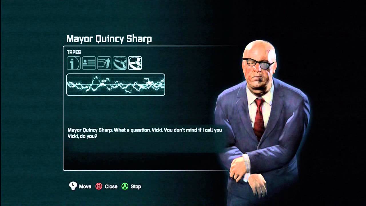 Batman: Arkham City - Audio Tapes: Quincy Sharp