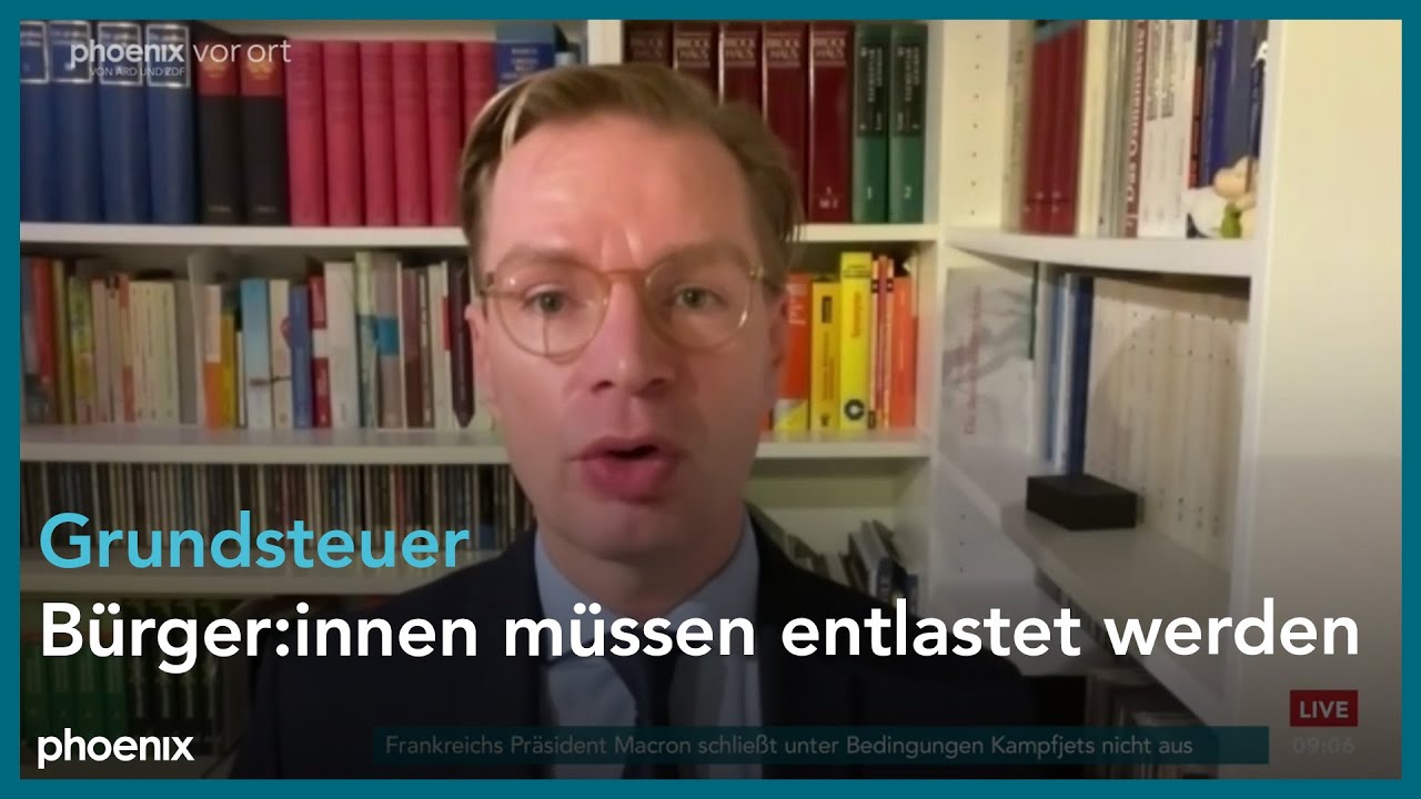 phoenix tagesgespräch mit Reiner Holznagel zum Solidaritätszuschlag am 31.01.23