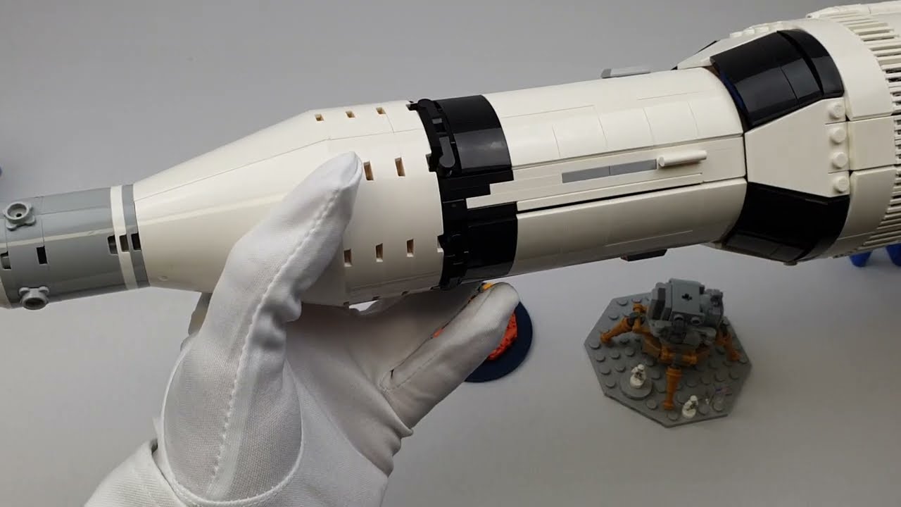 Präsentation des SetN44 92176 Lego NASA Apollo Saturn V