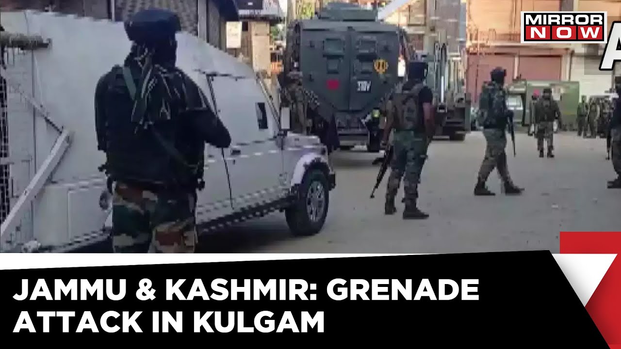 Cop Killed In Grenade Attack By Terrorists In J&k's Kulgam | Latest English News | Mirror Now