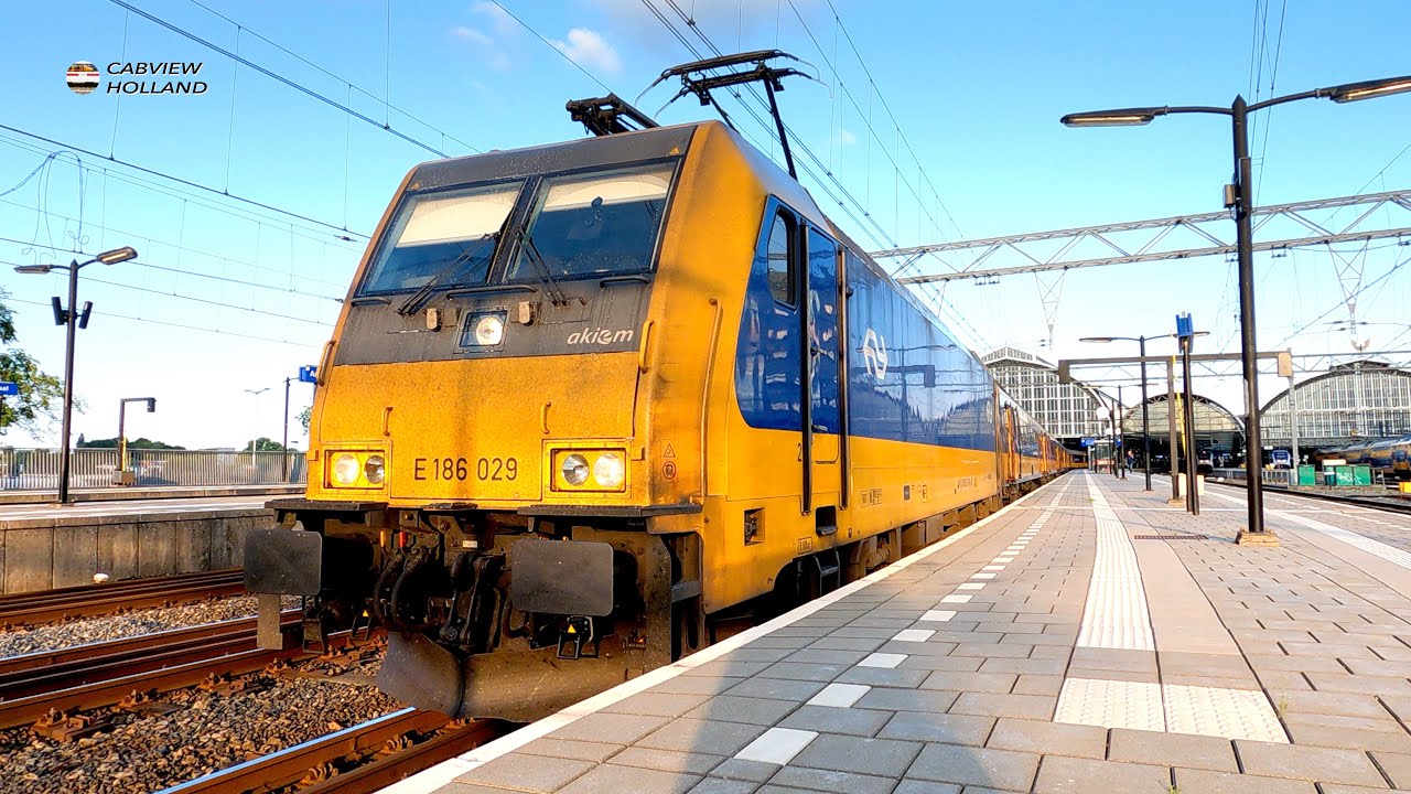 Driving this TRAXX on the HSL: Amsterdam - Rotterdam Intercity Direct ICD 2022