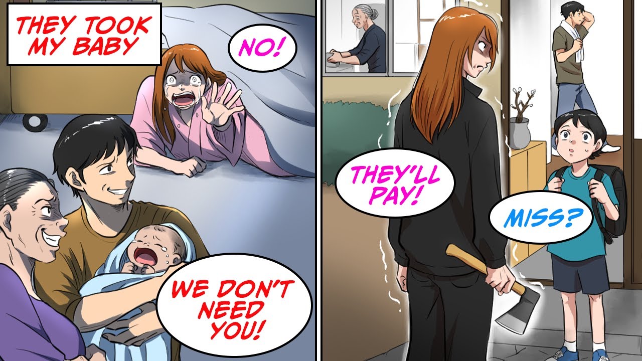 After I birthed my child they told me they didn't need me anymore [Manga Dub]