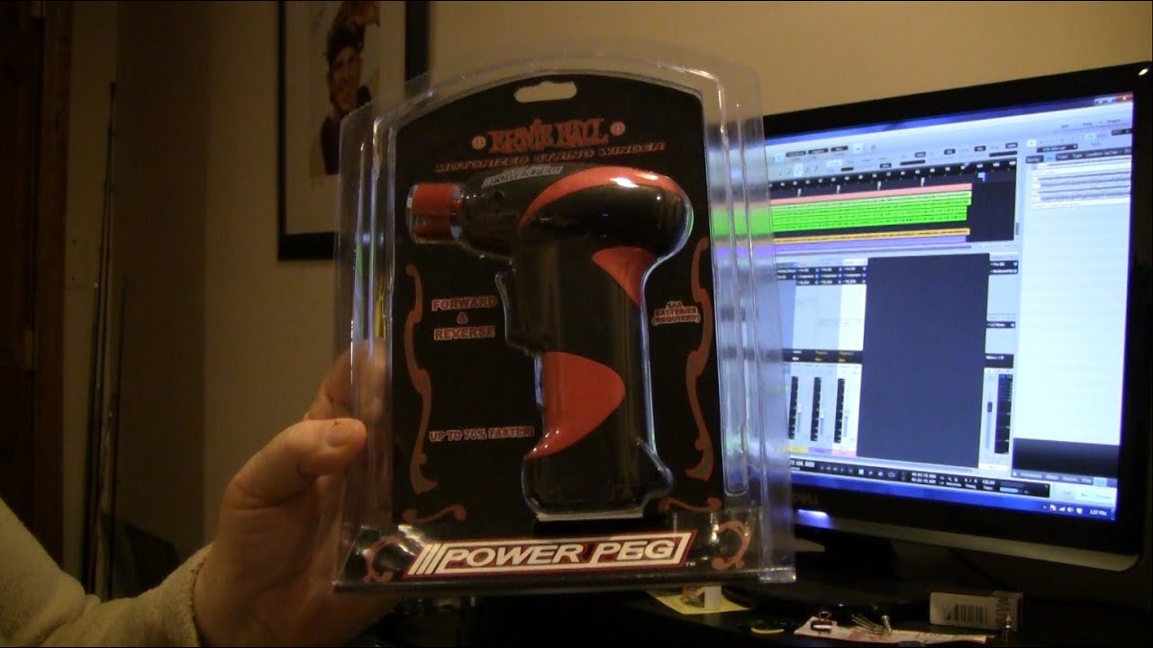 Ernie Ball PowerPeg Powered Guitar String Winder - Review