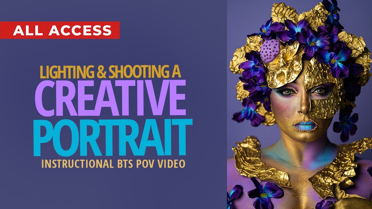 Creating an AI-Inspired Portrait | BTS Photoshoot with Kay Alvarez