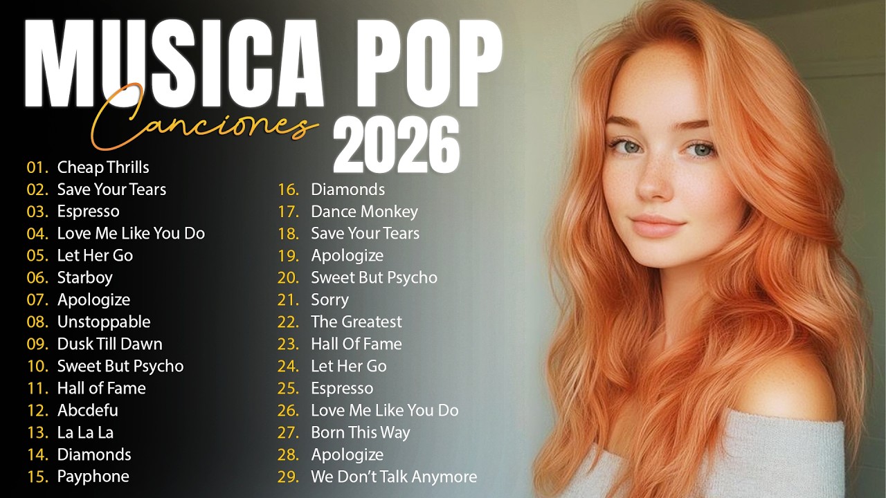 Musicas Internacionais Mais Tocadas 2026 💗Top 100 Acustico M&uacute;sicas Internacionais Pop 💗