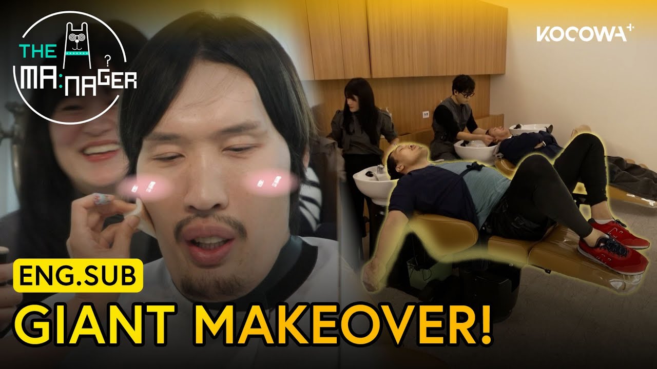 Giant Choi Hong Man Hits the Salon! 💇‍♂️✨ Epic Makeover | The Manager EP373 | KOCOWA+