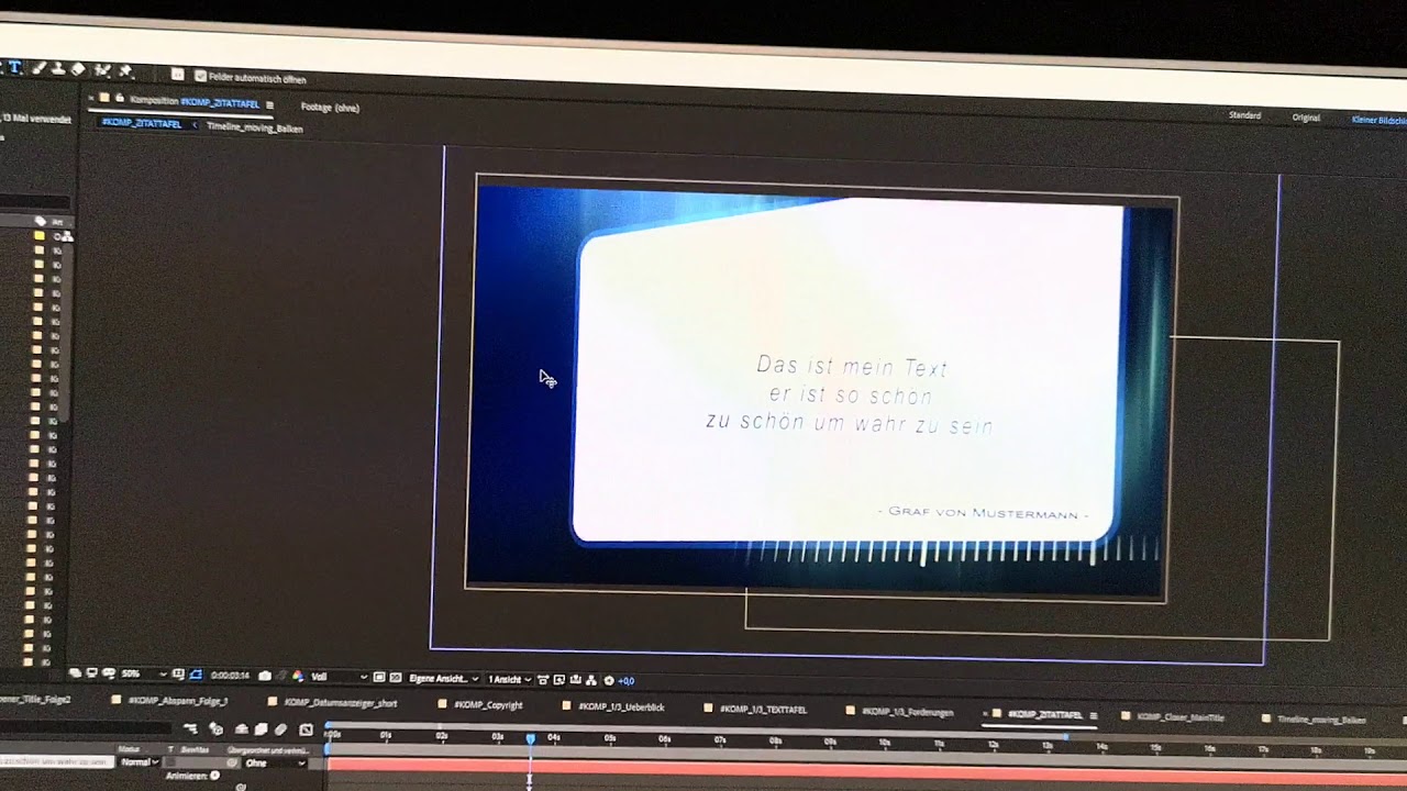 Automatic Center of multline Textbox in After Effects
